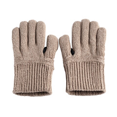 Cozy fingerless wool gloves for casual winter outfits warm handwear for everyday comfort