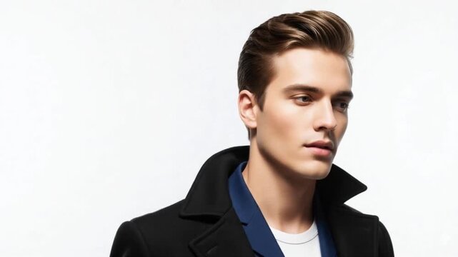 H&uuml;bscher junger Mann