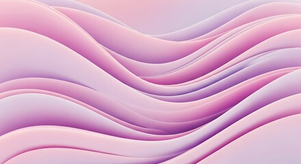Obraz premium Abstract Pastel Wavy Background Design.