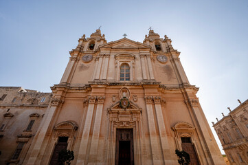 St. Paul's Cathedral in Mdina, Malta © Tomasz Warszewski
