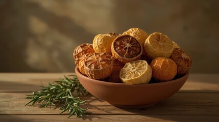 Dried fruit in a bowl