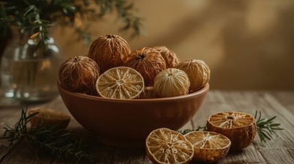 Dried fruit in a bowl
