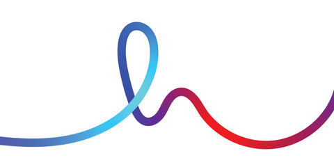 Vibrant Abstract Lines Intertwining on a Black Background. A dynamic image featuring interwoven, colorful lines in various shades of the rainbow against a solid black backdrop.