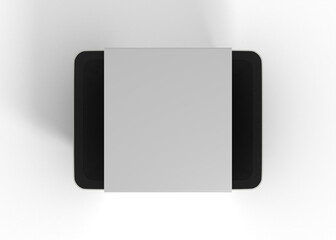 Transparent Food Container Mockup for Product Branding Presentation