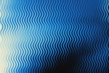 Abstract blue wavy pattern with vertical lines, creating a fluid and dynamic feel with a gradient from light to dark, reminiscent of water or fabric