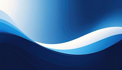 Two-tone abstract background with simple flowing curves, elegant and minimal