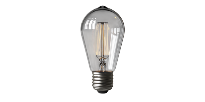 Vintage Edison style light bulb