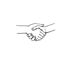 hand pointing at something
