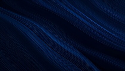 Fototapeta premium Dark blue flowing lines