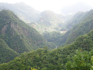 Viewpoint on the Balcoes Levada trail