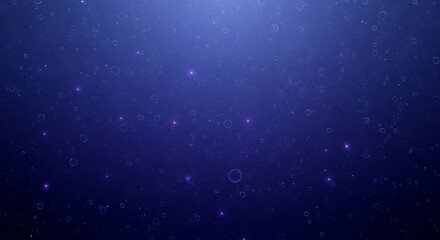 Deep Blue Underwater Scene.