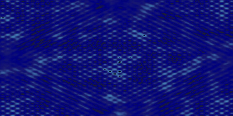 Obraz premium Abstract blue textured background with diagonal lines and dotted pattern