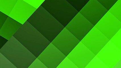 abstract green background with triangles