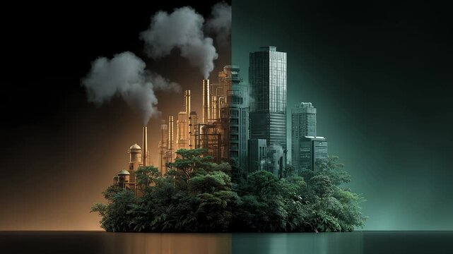 Industry and Green City Harmonious Coexistence Future