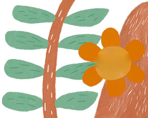 Flor com óculos II