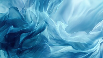 Obraz premium ethereal abstract blue soft background