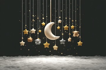 Baby Mobile With Teddy And