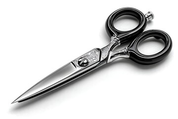 Obraz premium Vintage scissors close up intricate handle high resolution picture