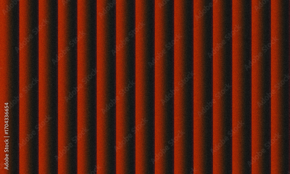 Poster abstract vertical stripes in red and black with textured background