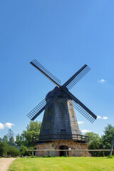 Old Mill standing in the village