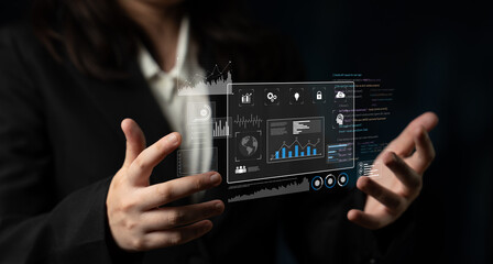 Data dashboard and analytics system supports business, analytics, and data insights through centralized charts, statistics, and monitoring interface Latch