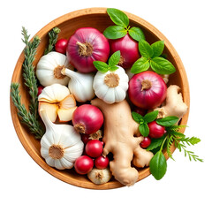 Vegetable bowl assortment