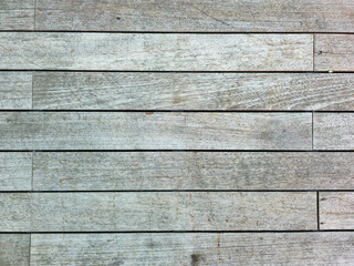 Obraz premium Weathered wooden plank floor background with natural texture