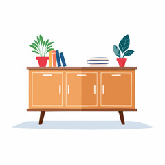 Zeitloses Lowboard mit klarer Form