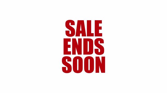 Sale ends soon limited time offer available for a short period of time hurry up and buy now.