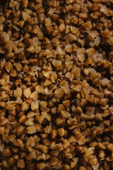 Buckwheat groats texture, Cooked buckwheat porridge