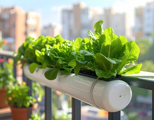 compact vertical hydroponic system