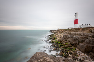 Portland Bill lighthouse in Dorset
