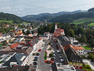 Aspang Markt, Hauptplatz, Niederösterreich