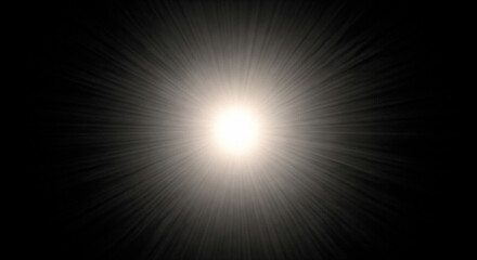 abstract light burst