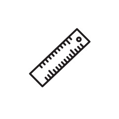 scale vector icon on white background 