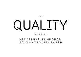 Modern minimal abstract alphabet fonts. Typography technology, electronic, movie, digital, music, future, logo creative font. vector illustration

