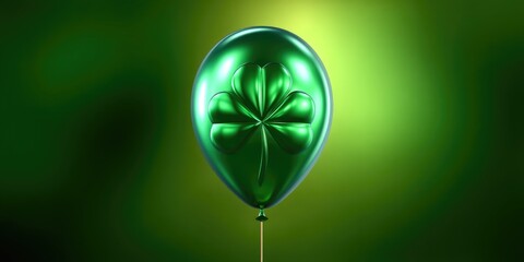 St. Patrick's Day Glitter Balloons