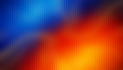 Vibrant Abstract Gradient Background with Blue Red Orange Vertical Lines