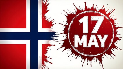 Norway s constitution day celebration with a splash of red and blue