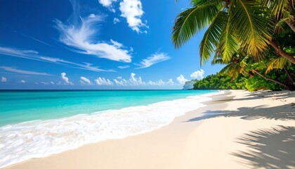 Obraz premium Tropical beach paradise (21)