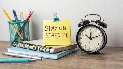 Stay on Schedule with Desk Items for Productivity and Organization