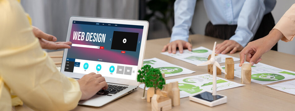 Website design software provide brisk template for online retail business and e-commerce