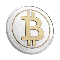 Bitcoin payment logo vector graphic design