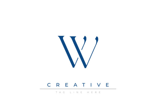 Blue stylized letters VV combined in a modern design on a clean white background, evoking professionalism and creativity. Ideal for branding, business identity, and corporate representation concepts.