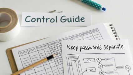 Control Guide for Organizing Information and Keeping Passwords Safe