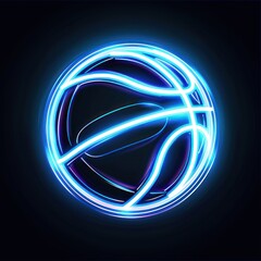Neon basketball