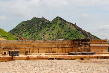 View from Amber Fort. Jaipur, India.