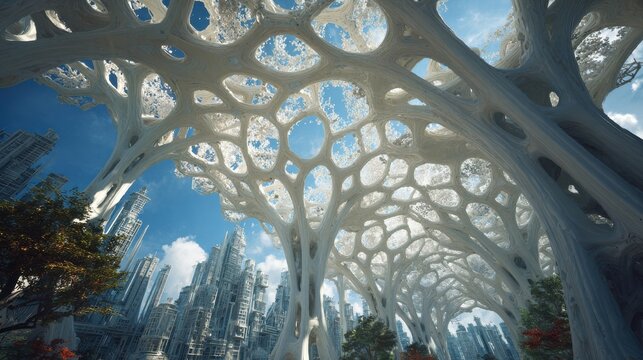 majestic biocatalyst enzyme art with nature and digital fusion city of tomorrow revolutionary biocatalysts convert styrene into valuable epoxides efficiently environmental impact