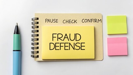 Effective Fraud Defense Strategies with Note Pad and Pen