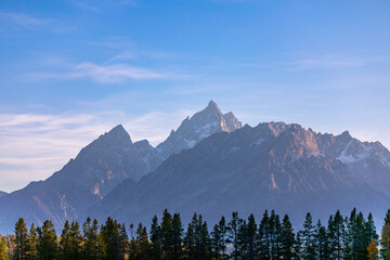 Mountains in Grand Teton National Park